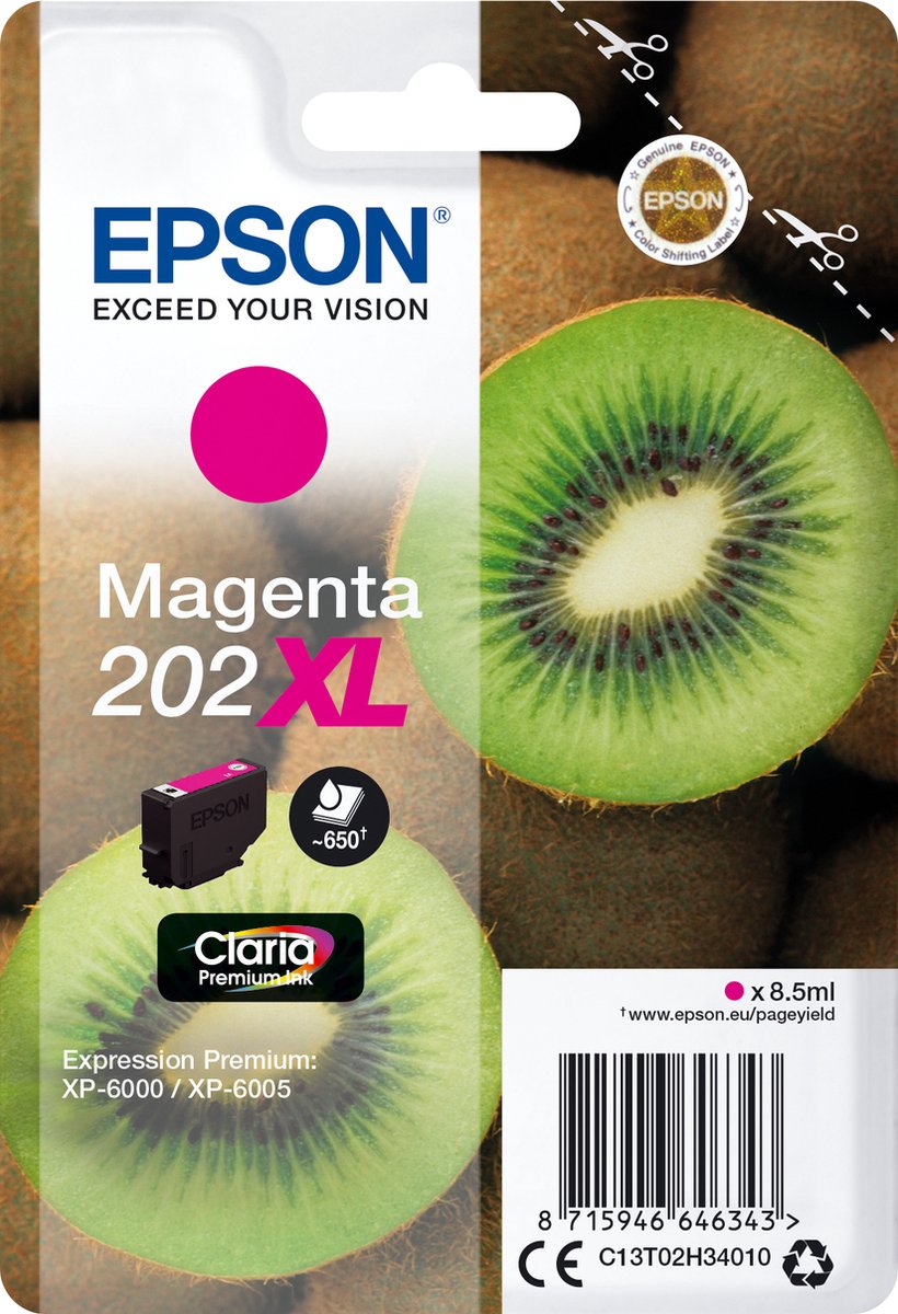 Epson cartridge 202 XL MAGENTA
