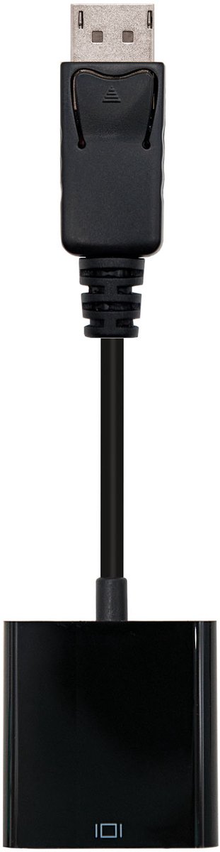 DisplayPort to SVGA adapter NANOCABLE 10.16.0602 Black (15 cm)