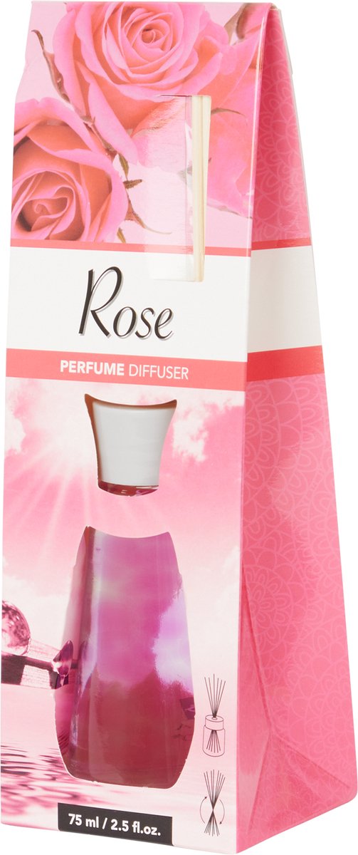 Premium Geurverspreider - Inclusief Geurstokjes - Rose