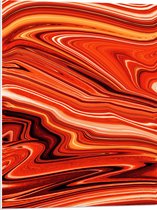 WallClassics - Plaque de Mousse PVC - Différents Pots Peinture Orange - 60x80 cm Photo sur Plaque de Mousse PVC (Avec Système d'accrochage)