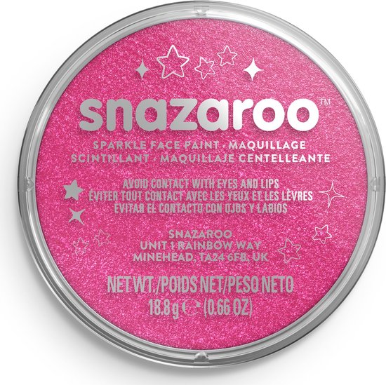 Snazaroo Schmink Parelmoer 18 ml Sparkle Pink
