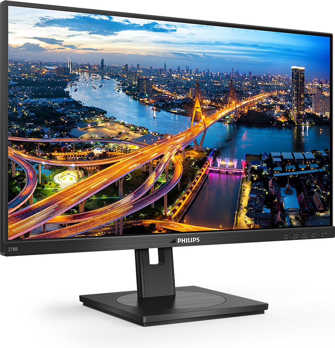 Philips B Line 278B1/00 LED display 68,6 cm (27") 3840 x 2160 Pixels 4K Ultra HD Zwart