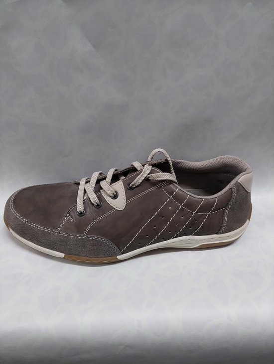 RIEKER 02700-40 / chaussures à lacets / marron - gris / taille 46