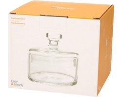 foto van Cosy & Trendy Bonbonniere - Glas - Ø 13 cm x 12.5 cm