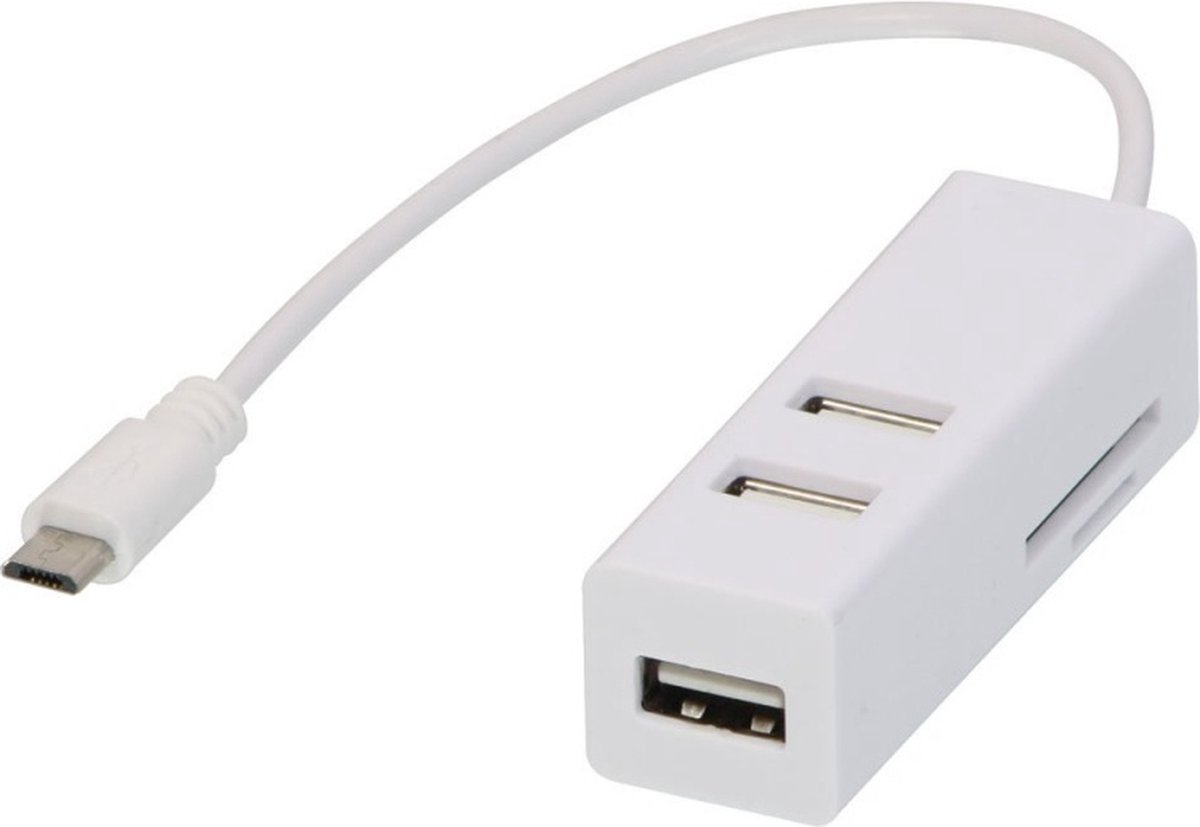 Lindy 42626 interface hub 480 Mbit/s Wit