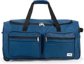 Deuba Rol reistas blauw 85 Liter