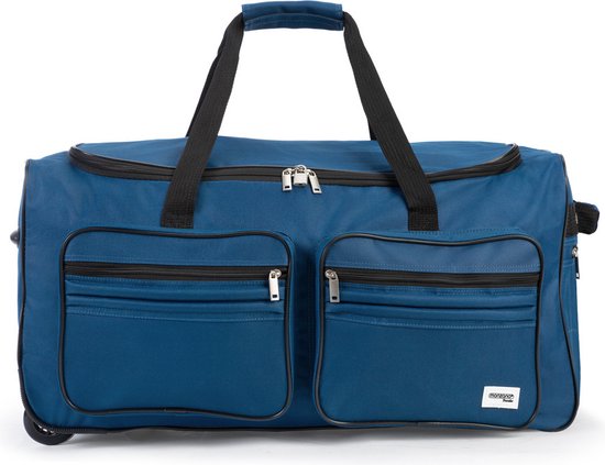 Monzana Rol reistas blauw 85 Liter