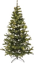 Easyfold Kerstboom Met Ledverlichting - 210 cm - Ideale kerstsfeer - Kerstsfeer- met Standaard - Gezellige lampjes - 720 takken - 140 led lichtjes
