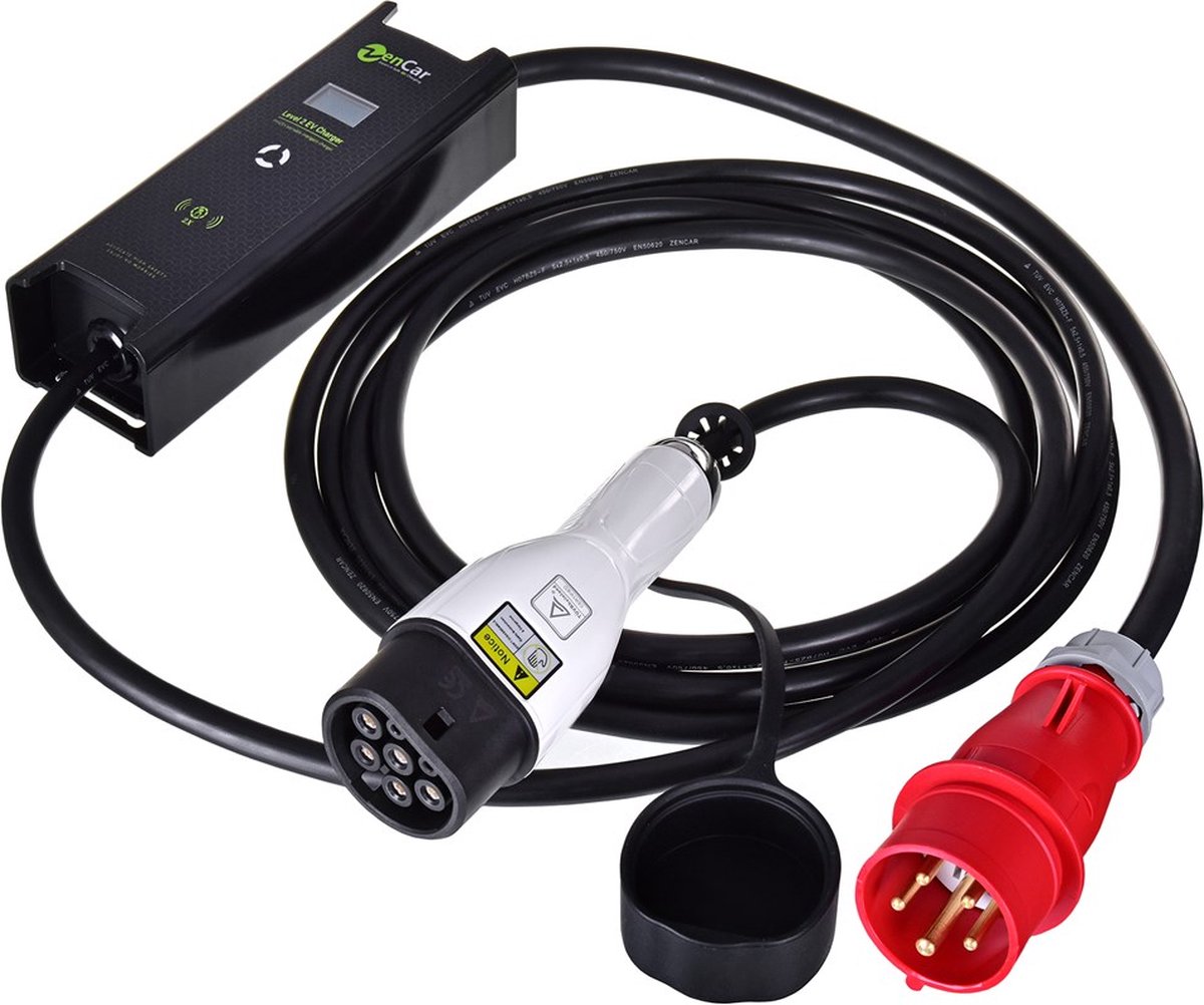 Chargeur portable pour véhicule électrique 230 V 8 - 16 A BLAUPUNKT