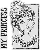 Layered Floral Stamp SetMy Princess Portrait Stamp Set