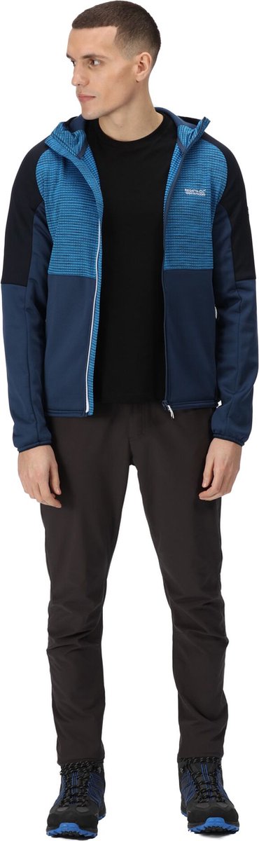 De Regatta Attare Fleece Met Volledige Rits Heren Extol Stretch Gerecycled Donker Blauw