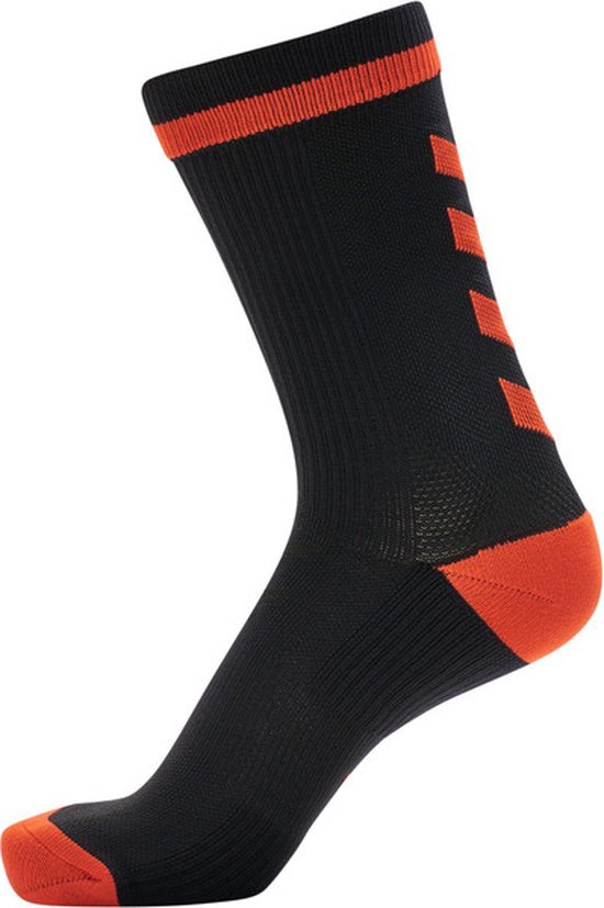Hummel Action Indoor Sock - chaussettes de sport - gris/orange - Unisexe