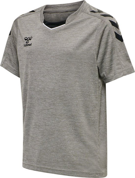 Hummel Core XK Poly Shirt kinderen - sportshirts - grijs - Unisex
