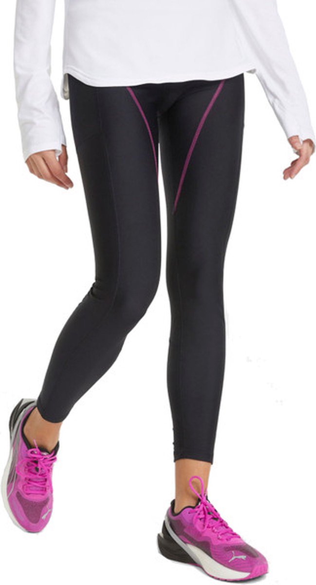 Puma Run Marathon Tight Dames Sportbroeken lichtgroen/ Vrouwen Zwart