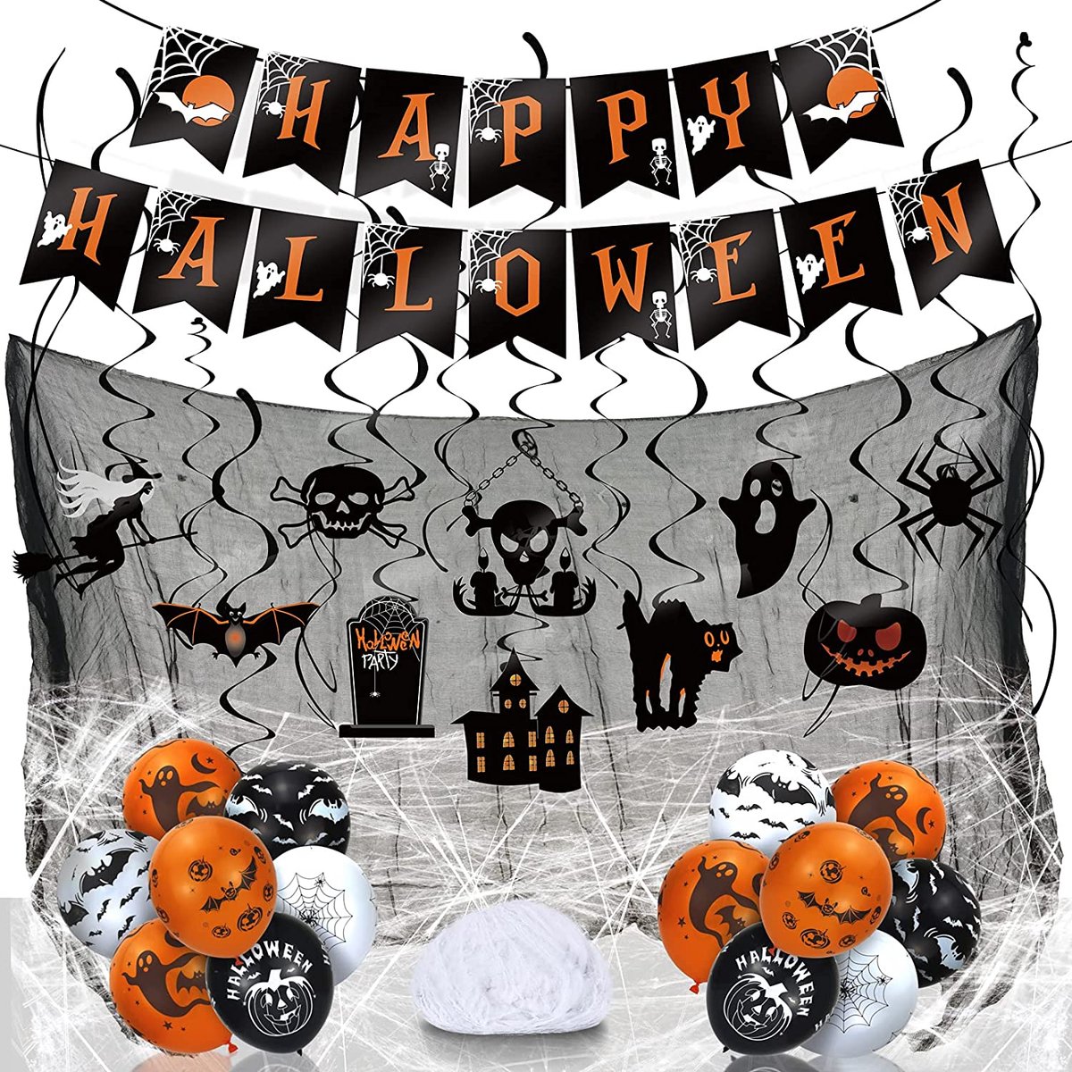 Halloween Decoratie Feestdecoratieset Slinger Hangende Halloween halloween-decoratie-feestdecoratieset-slinger-hangende-halloween