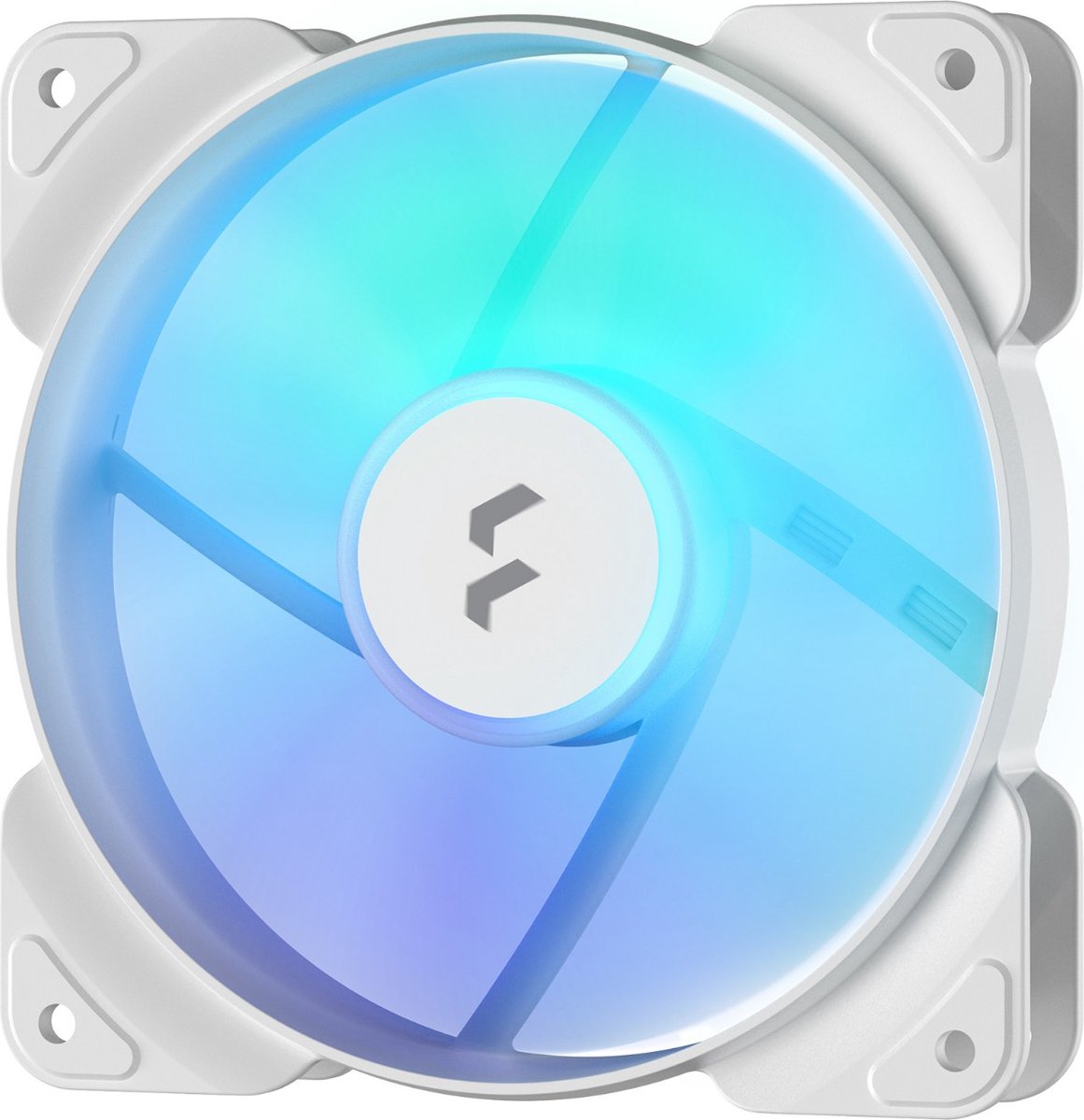 FRACTAL DESIGN - Aspect 12 RGB PWM Wit Frame - PC-ventilator - 12 x 12 x 2,5 cm - FD-F-AS1-1209