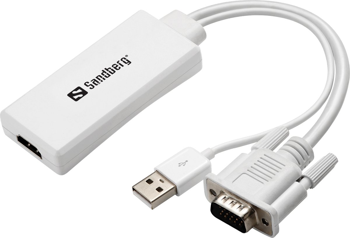 Sandberg - 508-78 - VGA+Audio to HDMI Converter