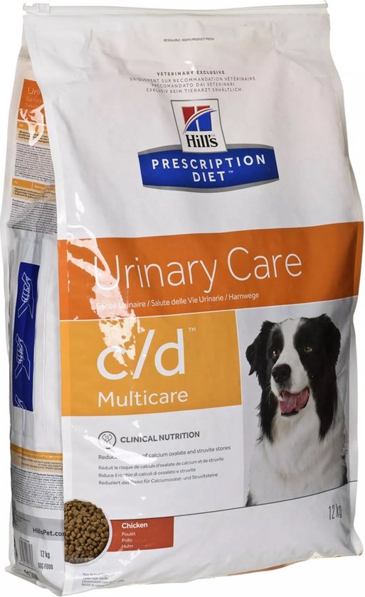 Onenigheid Schelden Zwakheid Hill'S Prescription Diet Canine C/D Urine Hondenvoeding - 12 kg | bol.com