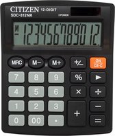 Citizen CI-SDC812NR Calculator SDC812NR Desktop BusinessLine Black