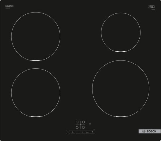 Bosch PIE611BB5E - Serie 4 - Inductiekookplaat - Zwart - 60 cm