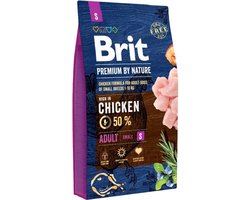 Brit Premium by Nature Adult S Hondenvoer - 3 kg