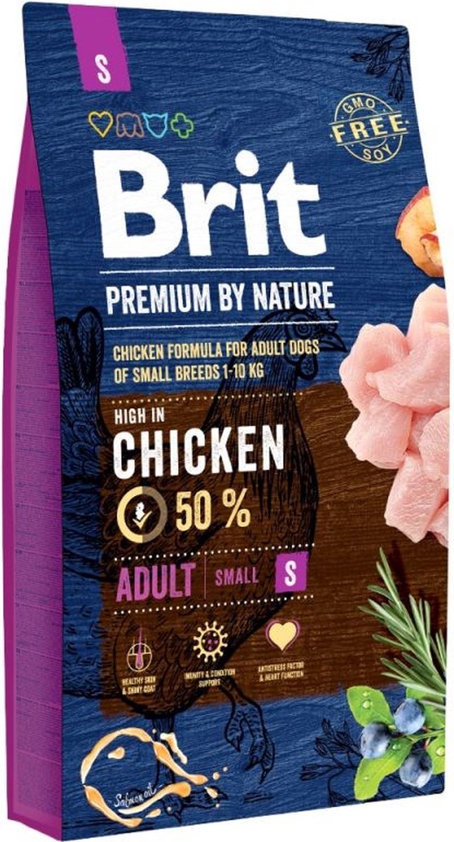 Brit Brit Premium by Nature Adult S Hondenvoer - 3 kg