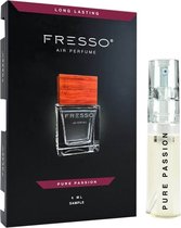 Fresso Exceptional Auto Perfume 50ml - Pure Passion Luchtverfrisser