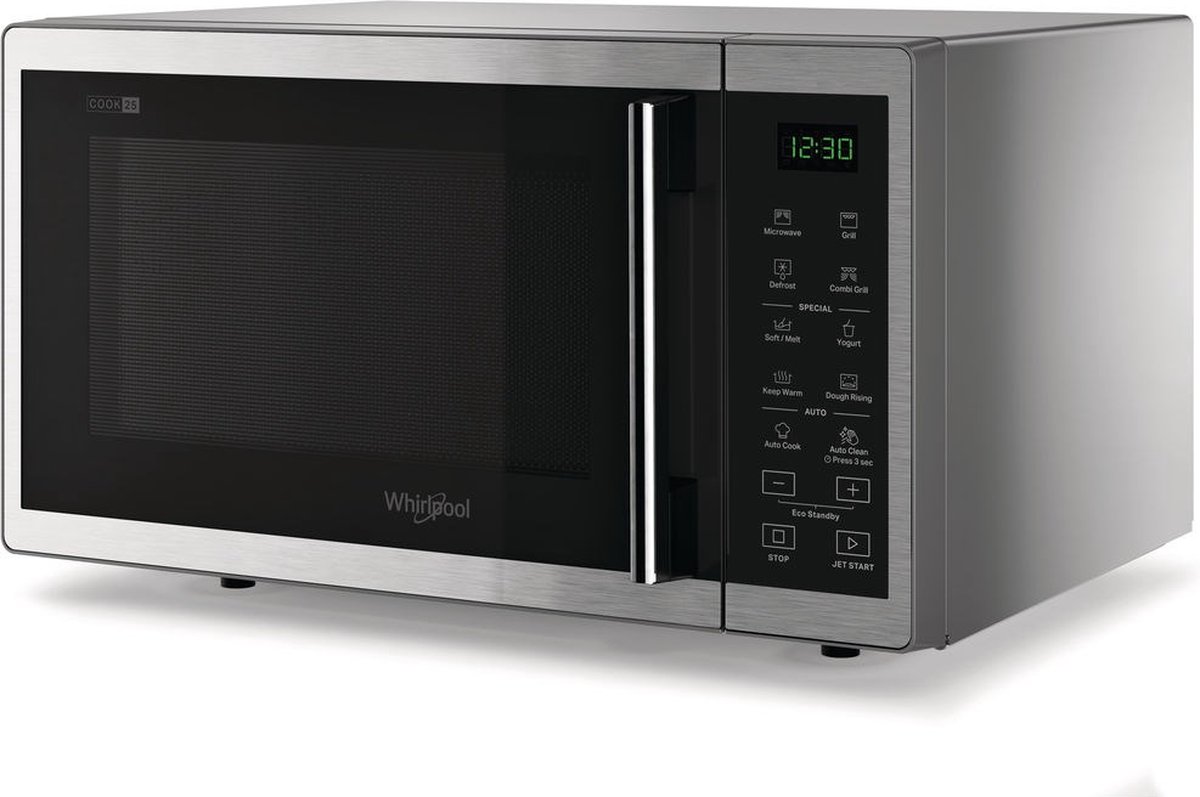 Whirlpool vrijstaande magnetron: kleur rvs - MWP 253 SX