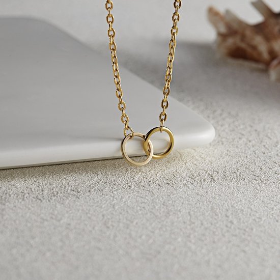 Uloveido Meisje gemaakt saffier ketting en oorbellen set sieraden voor