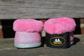 MHS Springschoenen Glitter Mini Roze / Zilver