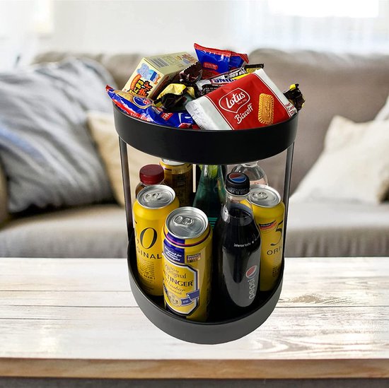 Lazy Susan Étagère à épices Rotative Pour Cuisine, Garde