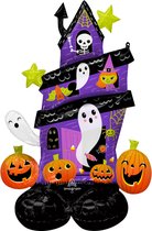 Amscan - Airloonz Halloween Spookhuis - 88 x 127 cm