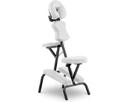 physa - Massagestoel - Inklapbaar - 26 x 46 x 104 cm - 130 kg - Wit
