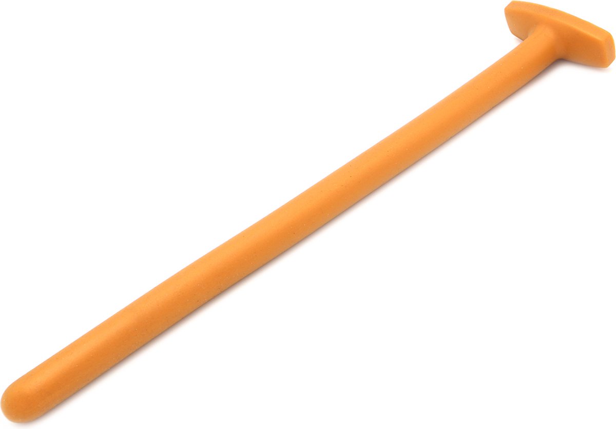 Gold Play - Soft Liquid Siliconen Anaal Dildo - Anaal Snake - Deep - Goud L