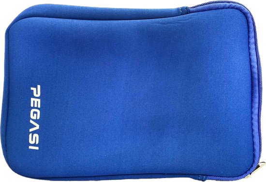 Pegasi Tafeltennis Bathoes Blauw - 30x20cm - Hoes voor ping pong batjes