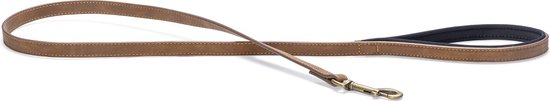 Beeztees Balacron Ax – Hondenriem – Kunstleer – Bruin – 100 cm x 15 mm
