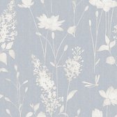 Laura Ashley - Papier peint intissé - Dragonfly Garden Chalk Blue - Papier peint non tissé