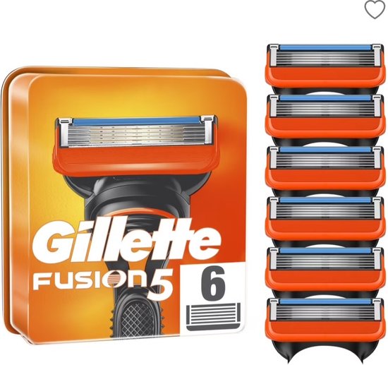 Gillette Lames De Rasoir Fusion5, 6 Lames