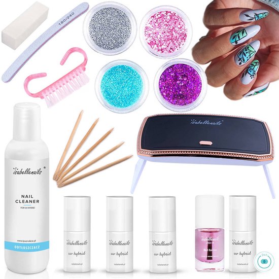 Gellak Gellak starterset Gellak pakket Gellak set met lamp
