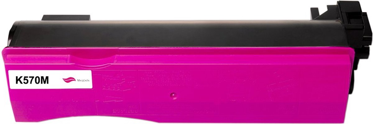 Kyocera TK-570M - Toner Magenta - 12000 pagina's - Huismerk Compatible - Geschikt voor Kyocera Ecosys P7035cdn Kyocera FS-C5400DN - K570M alternatief - Kyocera toner