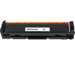 HP CF541A Toner Cyaan - 1300 pagina's - Huismerk Compatible - Geschikt voor HP Color LaserJet Pro M254dn HP Color Laserjet Pro M254dw HP Color Laserjet Pro M254nw HP Color Laserjet Pro MFP M280nw HP Color LaserJet Pro MFP M281cdw - HP toner