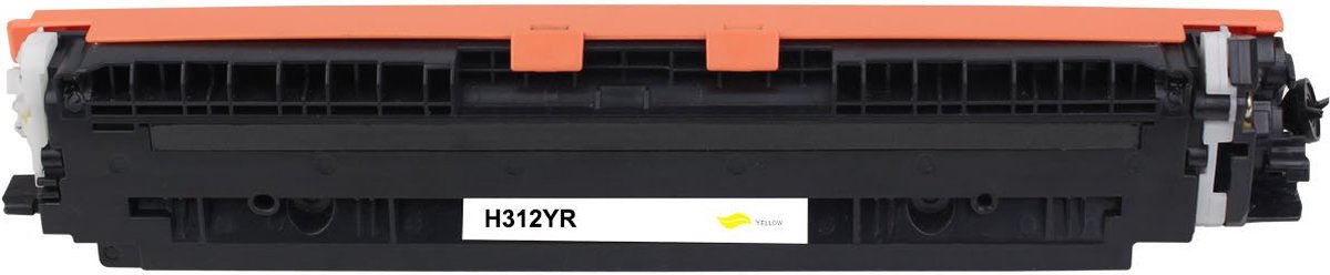 HP CE312A - Toner Geel - 1000 pagina's - Huismerk Compatible - Geschikt voor HP Canon I-Sensys LBP-7010c Canon I-Sensys LBP-7018c HP LaserJet Pro 100 Color MFP M175a HP LaserJet Pro 100 Color MFP M175nw HP LaserJet Pro CP1025 - HP toner