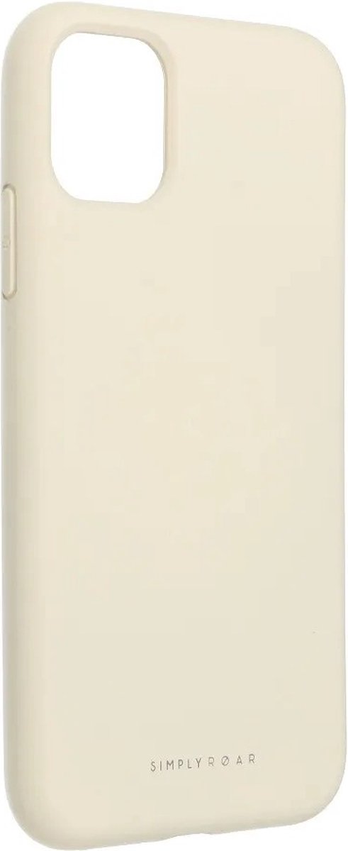 Roar Space Siliconen Back Cover hoesje iPhone 11 - Aqua White