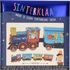 Sinterklaas fabrique ton eigen train - Multicolore - Carton - 45 x 7 x 4 cm - Sinterklaas - Piet - 5 décembre - Pakjesavond - kit