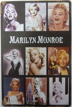 Wandbord - Marilyn Monroe Collage