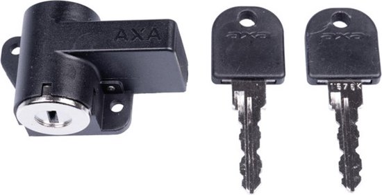 Batterijslot Axa passend voor Shimano Steps - voor dragermontage van AXA — afbeelding 5