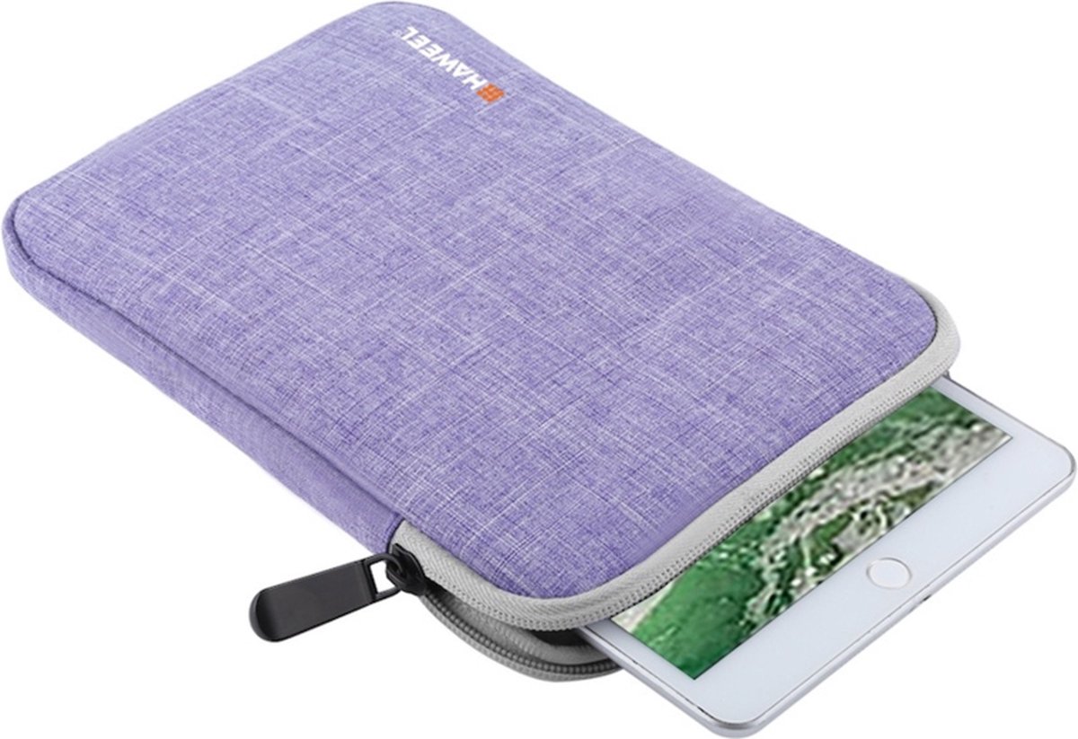 Bescherm-Opberg Hoes Etui Pouch Sleeve geschikt voor iPad Mini Paars