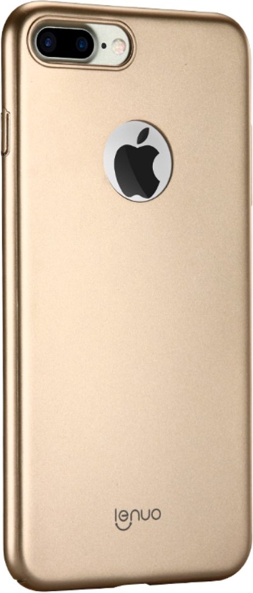 Lenuo extra slim case iPhone 7 Plus 8 Plus hoesje - Goud