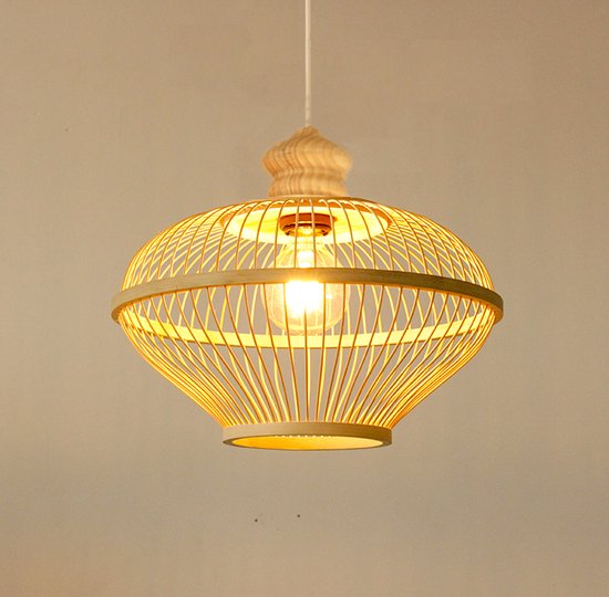 Lampe suspendue en Bamboe Fine Asianliving Handgemaakt - Oaklyn