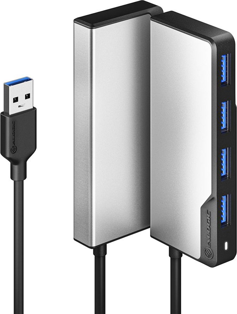 Alogic USB-A Fusion SWIFTAlogic USB-A Fusion SWIFT 4-in-1 Hub -Space Grey
